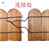 Balcony Decoration Creative Home Furnishings Small Fence Mini Indoor Preservative Wooden Fence Balco