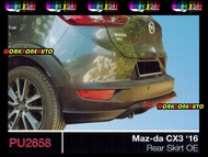 PU2658 Mazda CX3 PU Rear Skirt OE Body kit Bodykit