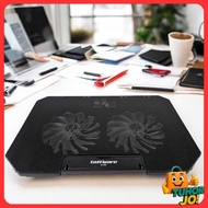 Taffware Cooling Pad Laptop Cooling Fan 2 Fans without Knob Speed - Q100