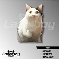 Cat Memes Cat Cat Slaves Car Stickers Stickers Waterproof Stickers Luggage Stickers Hard Hat Sticker