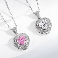 MNL Night lover & Alone Galaxy Pendant Necklace Moon Star For Couples Good Meaning Accessories