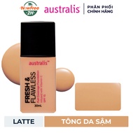 Kem Nền Australis Siêu Nhẹ Tông Da Sậm #Latte 30ml