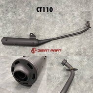 MODENAS CT110 CT 110 EXHAUST PIPE STANDARD MUFFLER EKZOS