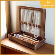 Solid Wood Jewelry organiser Display Stand Key  Watch Bracelet Crafts organiser storage box