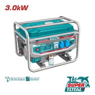 [ TOTAL ] (TP130005) Gasoline Generator 3.0kW | 4-Stroke | 15L Tank | Heavy-Duty Power Supply