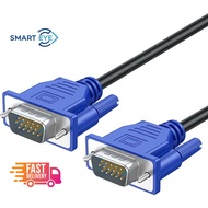 VGA Cable 6 Feet, VGA to VGA Monitor Cable 1080P Full HD 15pin Male to Male (Blue, 1.8M)