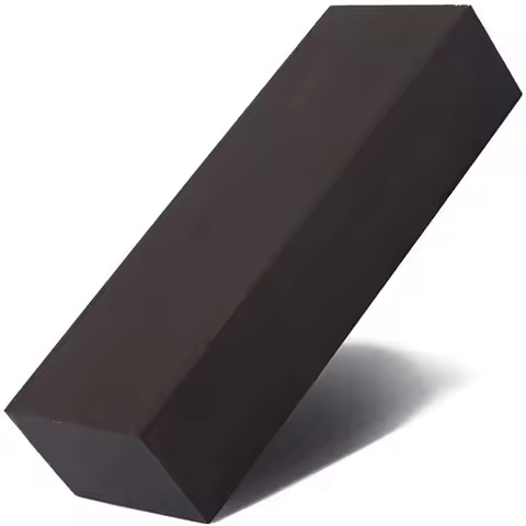 High Quality 120*40*25mm Ebony Lumber Instruments Tools DIY Material Ebony Wood Multi-application Bl