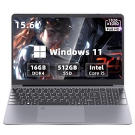 Newest 15.6 Inch Laptop Intel Core i5 8279U CPU(4C/8T, Up to 4.10 GHz),16GB DDR4 512GB NVMe SSD Gami