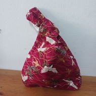 Japanese Knot Bag mini corduroy wrist bag