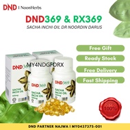 DR NOORDIN DARUS DND DND369 RX369 Sacha Inchi Oil Softgel Original Organic Minyak Sacha Inchi Dr Nordin Omega 3 Halal