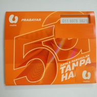 Umobile VIP number 011-69789821