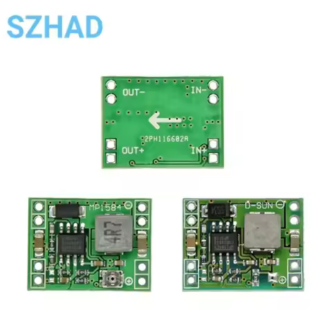 MP1584EN 3A Ultra-Small Size DC-DC Step Down Supply Module Adjustable Power Step-down Descending Out