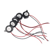 ADD 5PCS Vehicle  Frequency Piezoelectric Buzzer Alarm 2kHz±500Hz Resonant Frequency 3-24V Suitable 