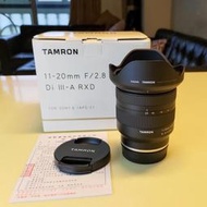 騰龍 TAMRON 11-20mm f2.8 RXD (B060) 俊毅公司貨 保固中 sony 超廣角變焦