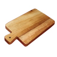 Rectangular Wooden Chopping Board w/ Handle 1x7x12 inches Lacquer Finish