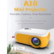 New A10 Portable Outdoor Mini HD 1080p Mobile Same Screen Projector Shionize