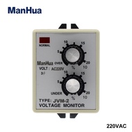 Manhua 3 Phase Ac220v Ac380 50/60hz Jvm-2 Phase Monitoring Relay Voltage Monitor