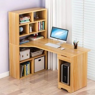 電腦桌 辦公桌 臺式電腦枱 書櫃一體寫字桌 書桌 學習桌