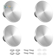 4 Sets Dutch Oven Knob Stainless Steel Replacement Knob Pot Lid Handle for , Aldi, Lodge Enameled Du