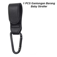 GANTUNGAN ASSSTREHOOKMO Baby Stroller Leather Hook Organizer Hanger - HO2