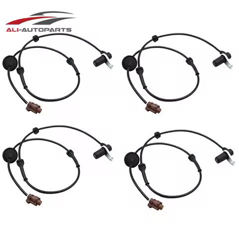 4PCs 47911-8H300 Front Rear Left/Right ABS Wheel Speed Sensor For Nissan X-Trail T30 2.0 2.2 47910-8