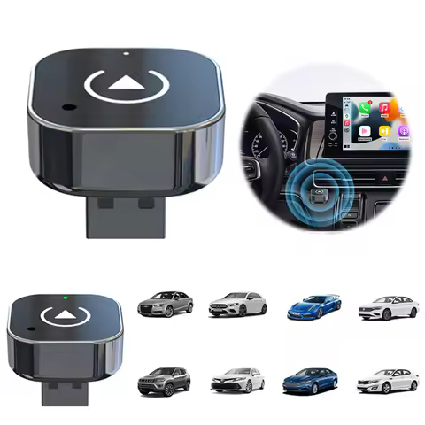 Wireless Android Auto Carplay Box/Adapter Carplay AI Box Plug & Play Mini Carplay&Auto Box Dongle fo