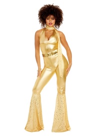 Cosplay Vintage Music Festival 60s 70s Clothes Retro Disco Disguise Costume Halloween Carnival Party