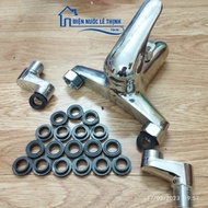 Combo of 6 genuine 2-layer rubber gaskets for wall-mounted hot and cold wall-mounted lotus root legs