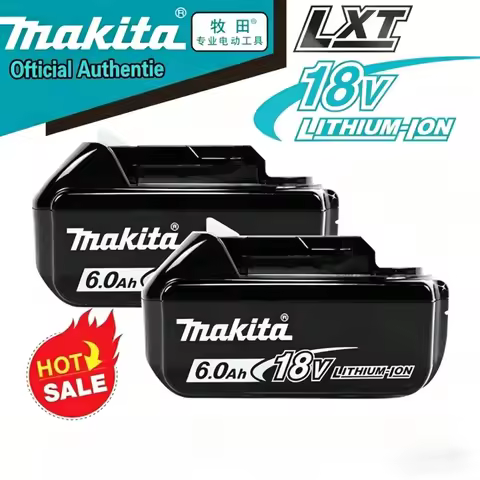 New Arrival 100% Original 18V Makita 6Ah 9Ah Battery & Charger,Durable Lithium Battery Pack For DDF4