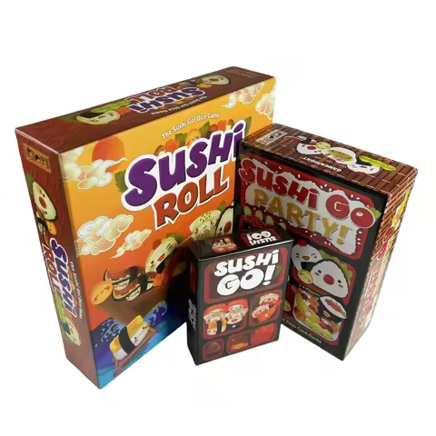 Sushi Go Party! - The Deluxe Pick & Pass Card Game, Multi-Color Family Fun, Perfect for Parties & Ho