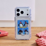PINGU四格表情包抗黃防摔MagSafe iPhone手機殼