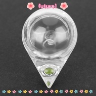 FUTUREE CO2 Drop Checker, Monitor Kit Suction Cups CO2 Monitor, Monitor Checker Acrylic Drop Shape C