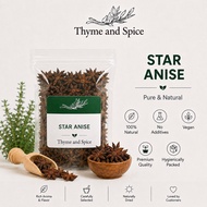 Star Anise Whole / Sangke / Whole Star Anise (250g, 500g) - Spice️
