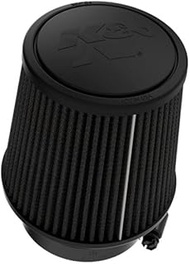 K&N Universal Clamp-On Air Filter: High Performance, Premium, Washable, Replacement Filter: Flange D