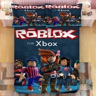 roblox Fitted Bedsheet pillowcase 3D printed Bed set Single/Super single/queen/king beddings korean cotton