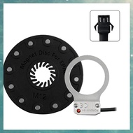 [uhktyltui.vn] Electric Bike Pedal Sensor Assist  12 Magnet E Bike SM Connector Power Assist E-Bike 