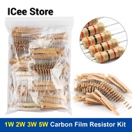 Resistor Film 1235 Carbon Rang Assortment Set Resistors Kit Ohm Color Ring Resistance 0.1~750R 1K~82