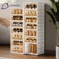 【Free Installation】Kabinet Kasut Lipat Dengan Pintu | Foldable Shoes Cabinet Free Installation Rak K