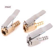 (SPTakashiF) Car auto brass 6/8mm tyre wheel air chuck inflator pump connector valve clip