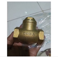 Onda Check valve 1 inch brass or Check valve onda 1 inch