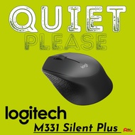 Logitech M331 Silent Plus Wireless Mouse, 2.4 GHz with USB Nano Receiver, 1000 DPI Optical Tracking,