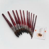 [Bald BEANS]-Mop Chengte mink hair brush A200-Size 2/0,3/0,2,4,6