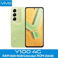 VIVO Y100 4G 8+8GB Extended RAM 128GB/256GB ROM Garansi Resmi Original Handphone Vivo Gratis Ongkir