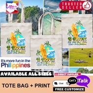 I LOVE Fuga Island Beach, Aparri, Cagayan Valley, Philippines TOTE BAG DESIGN BEST FOR AND SOU