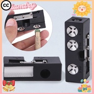 CC Pool Cue Tip Corrector, Repair Tool Effective Repair Cue Tip Shaper, Accessories Billiards Device