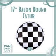 17" Chess Round Balloon