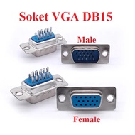 DB15 VGA DB 15 male Female male Female Cable socket Adapter Connector
