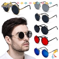 EMILEE Round Sunglasses UV Protection Summer Circle Glasses Steampunk Sunglasses