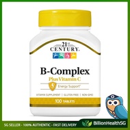 [sgseller] 21st Century B Complex with C Tablets, 100 Count - [] []