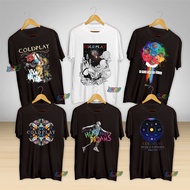 Coldplay distro t-shirt - coldplay band music t-shirt - coldplay tour indonesia t-shirt